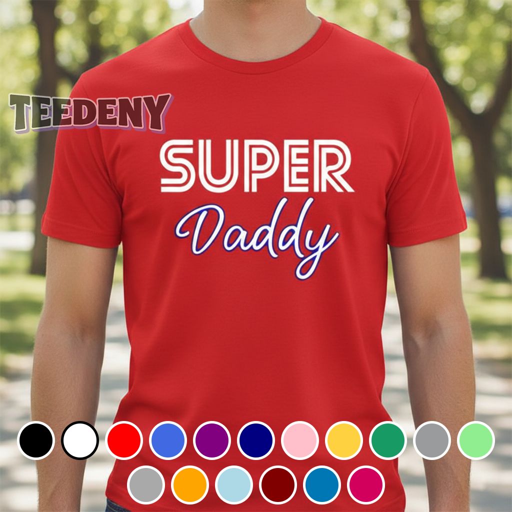 Super Daddy Retro Shirt