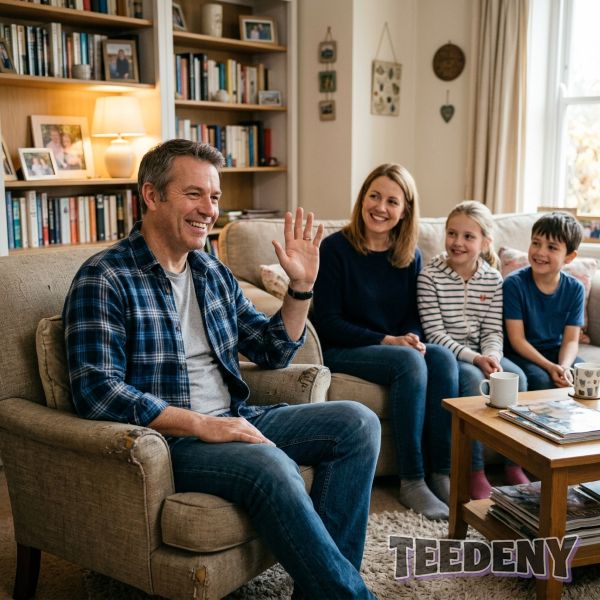 Dad Saying He Wants Nothing Family Living Room Moment