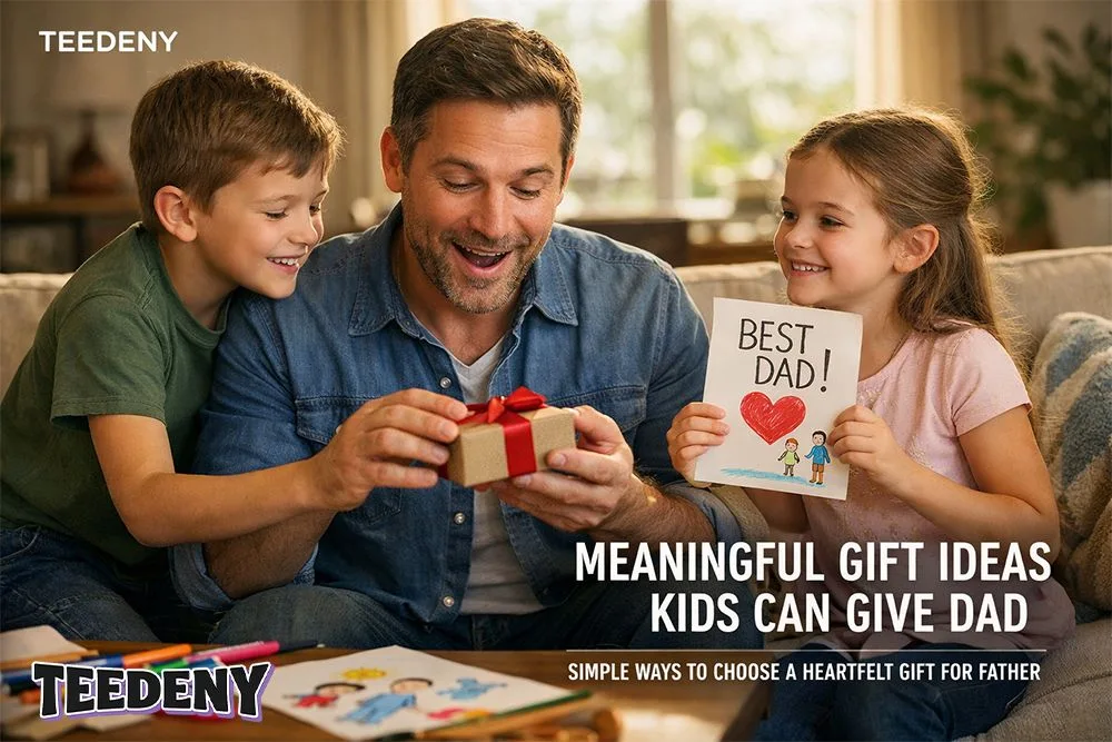 How Kids Can Choose a Meaningful Gift for Dad