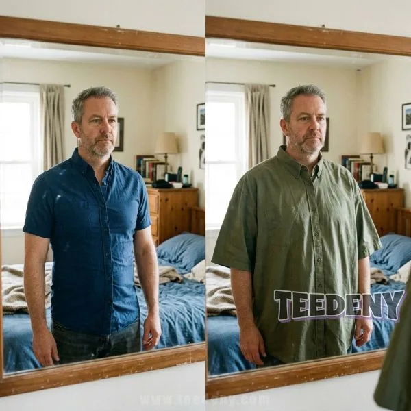 Oversized And Tight Shirt Fit Comparison On Real Man