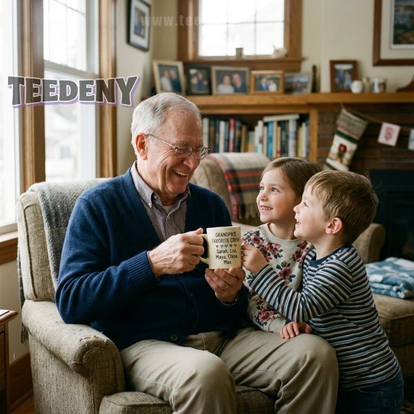 Personalized Gift For Grandpa From Family Real Life Moment