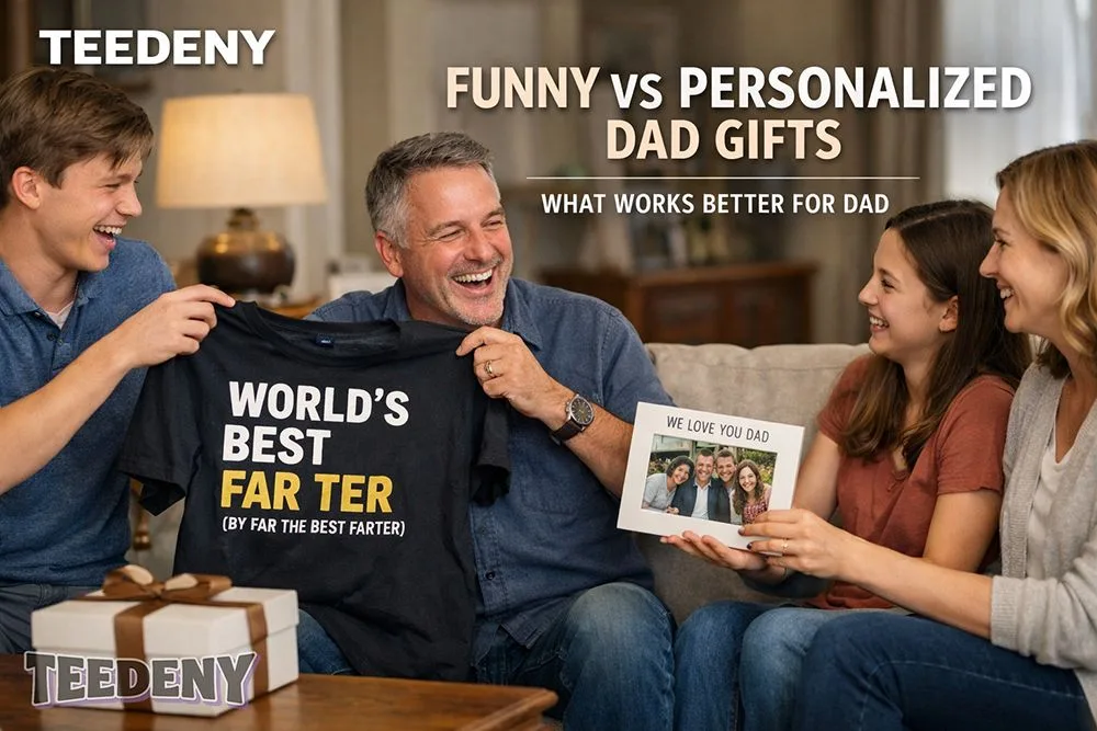 Personalized vs Funny Dad Gifts
