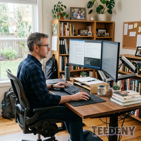Useful Home Office Setup For Working Dad