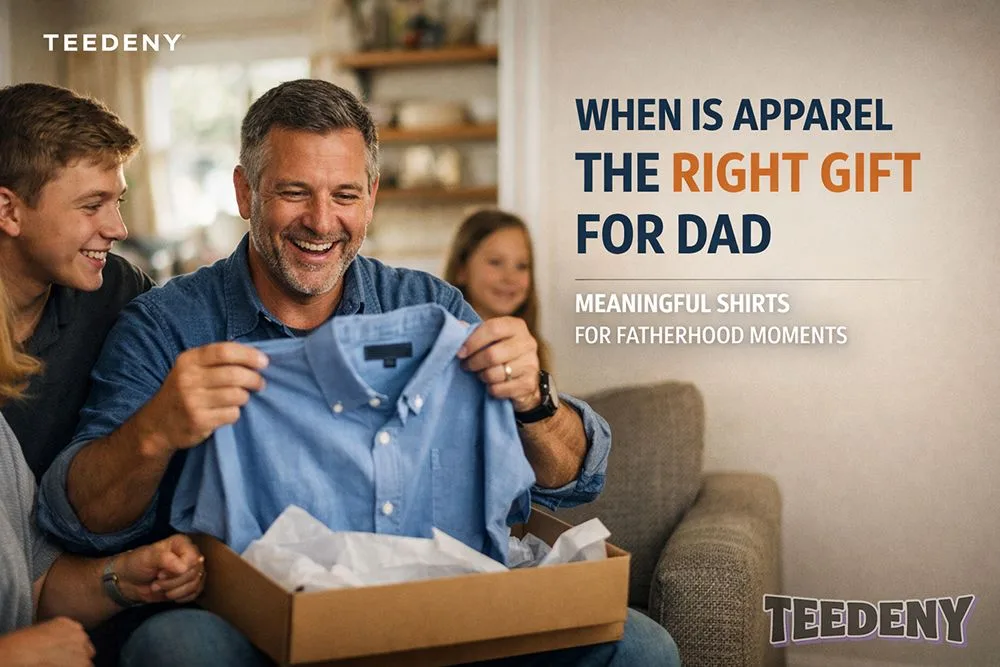 When Is Apparel the Right Gift for Dad