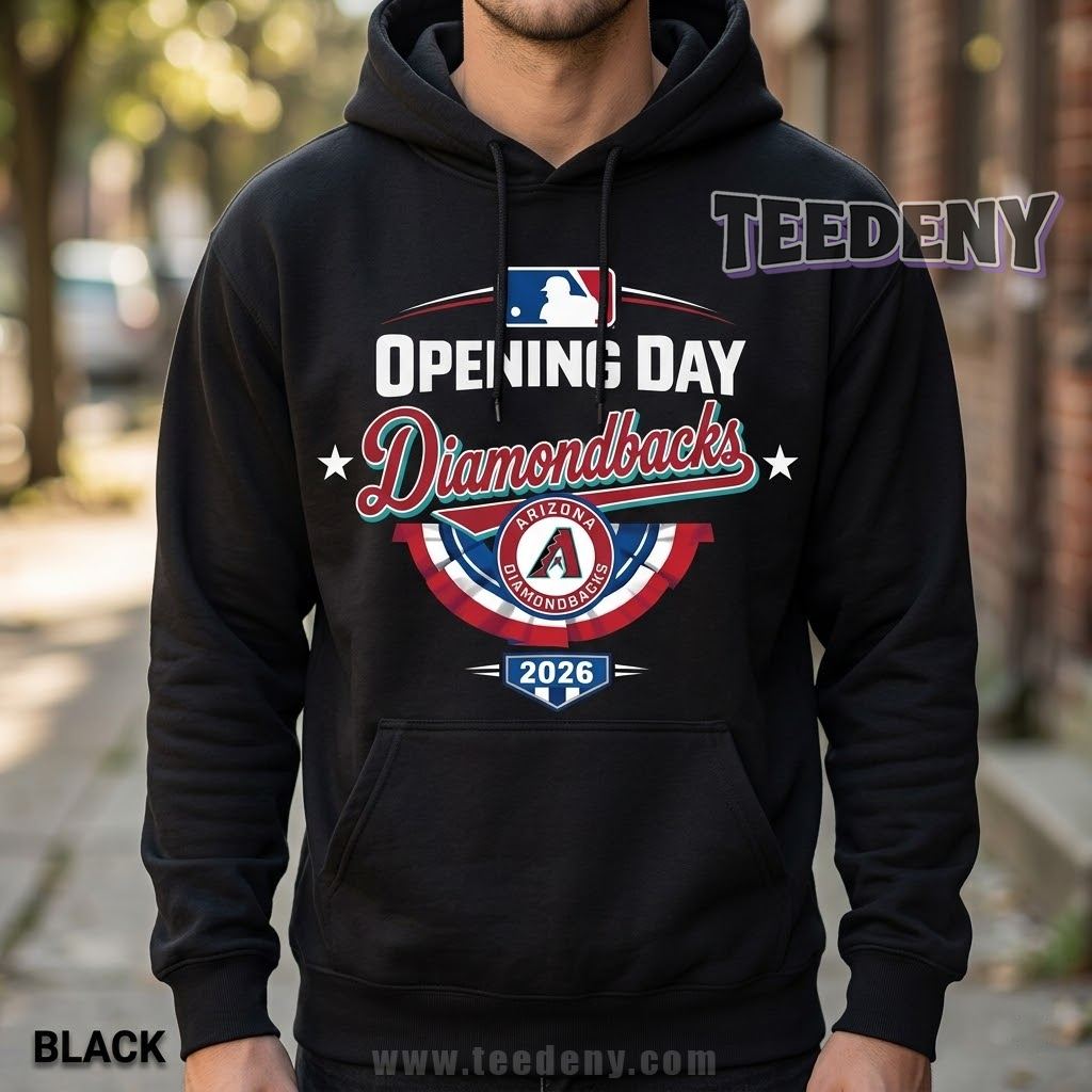 Arizona Diamondbacks Opening Day 2026 Hoodie Arizona Diamondbacks Opening Day 2026 Hoodie