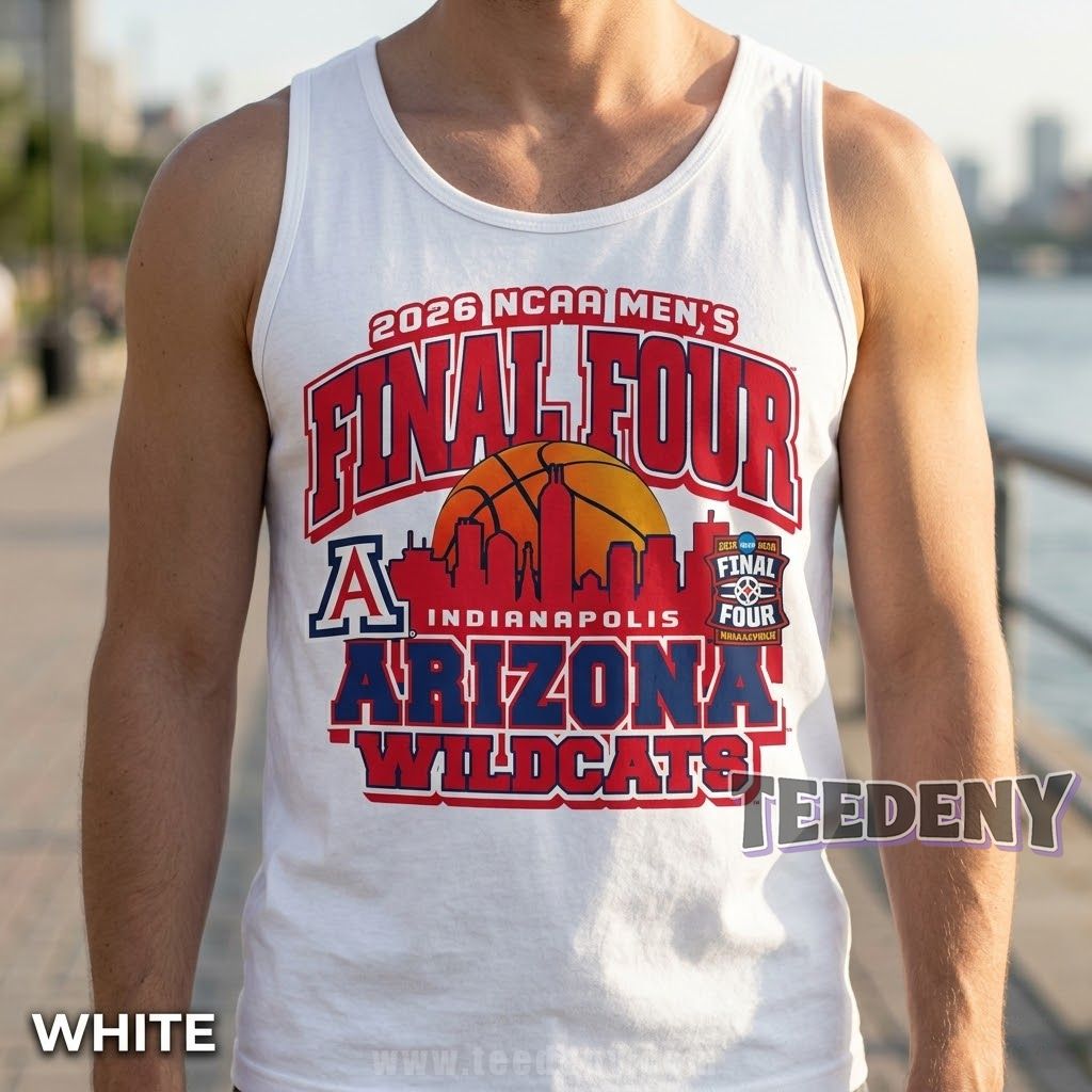 Arizona Wildcats Final Four Champions 2026 March Madness Tanktop Arizona Wildcats Final Four Champions 2026 March Madness Tanktop