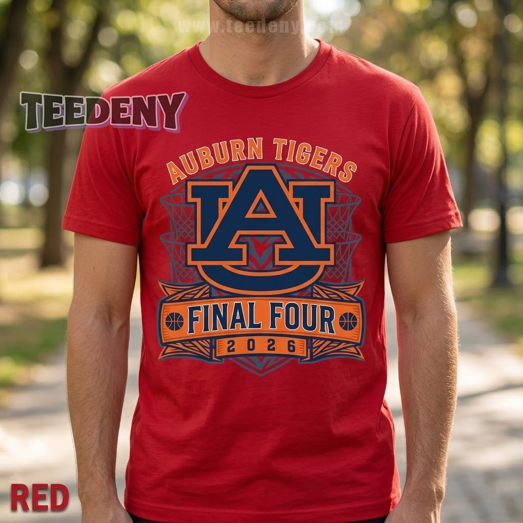 Auburn Tigers Final Four 2026 Tee