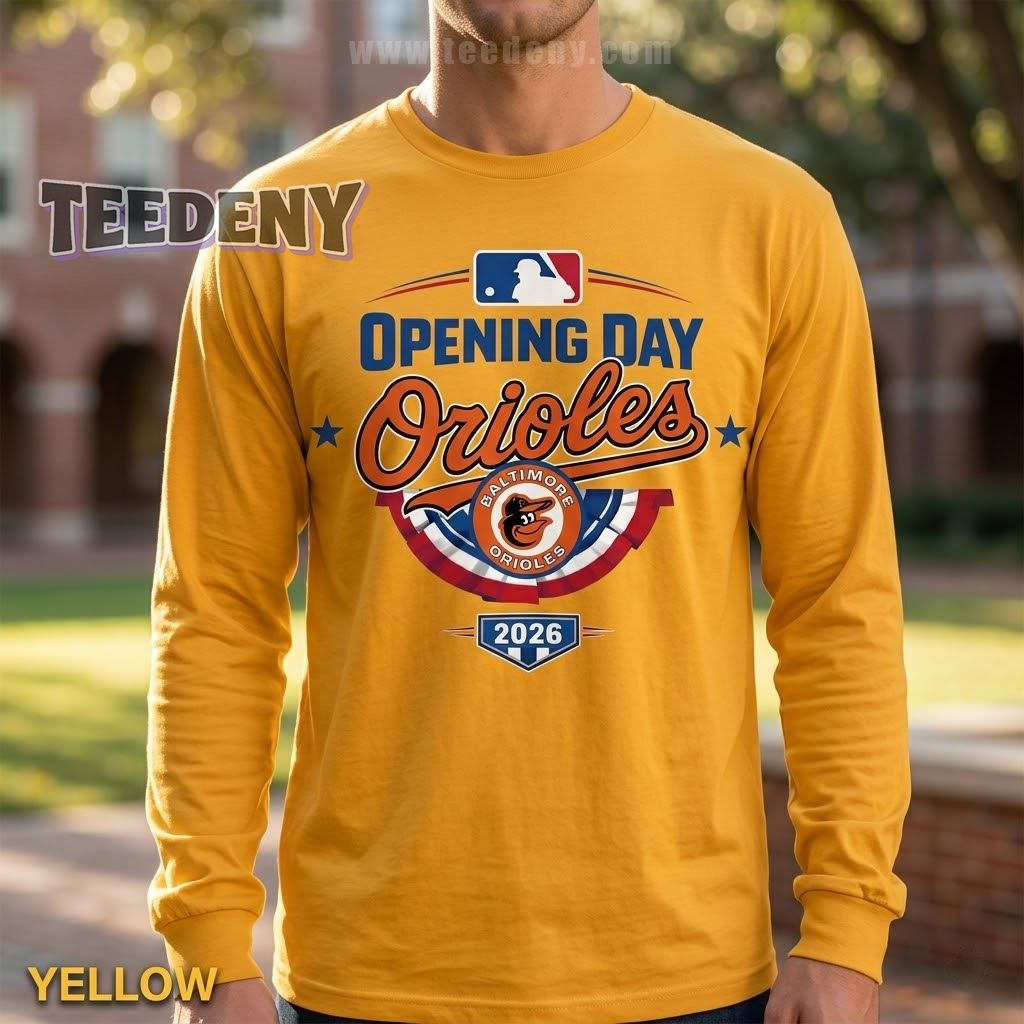 Baltimore Orioles Opening Day 2026 Long Sleeve Baltimore Orioles Opening Day 2026 Long Sleeve