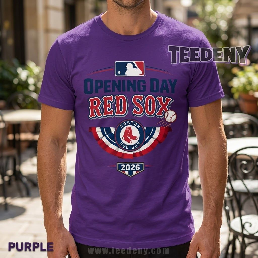 Boston Red Sox Opening Day Baseball 2026 Tee