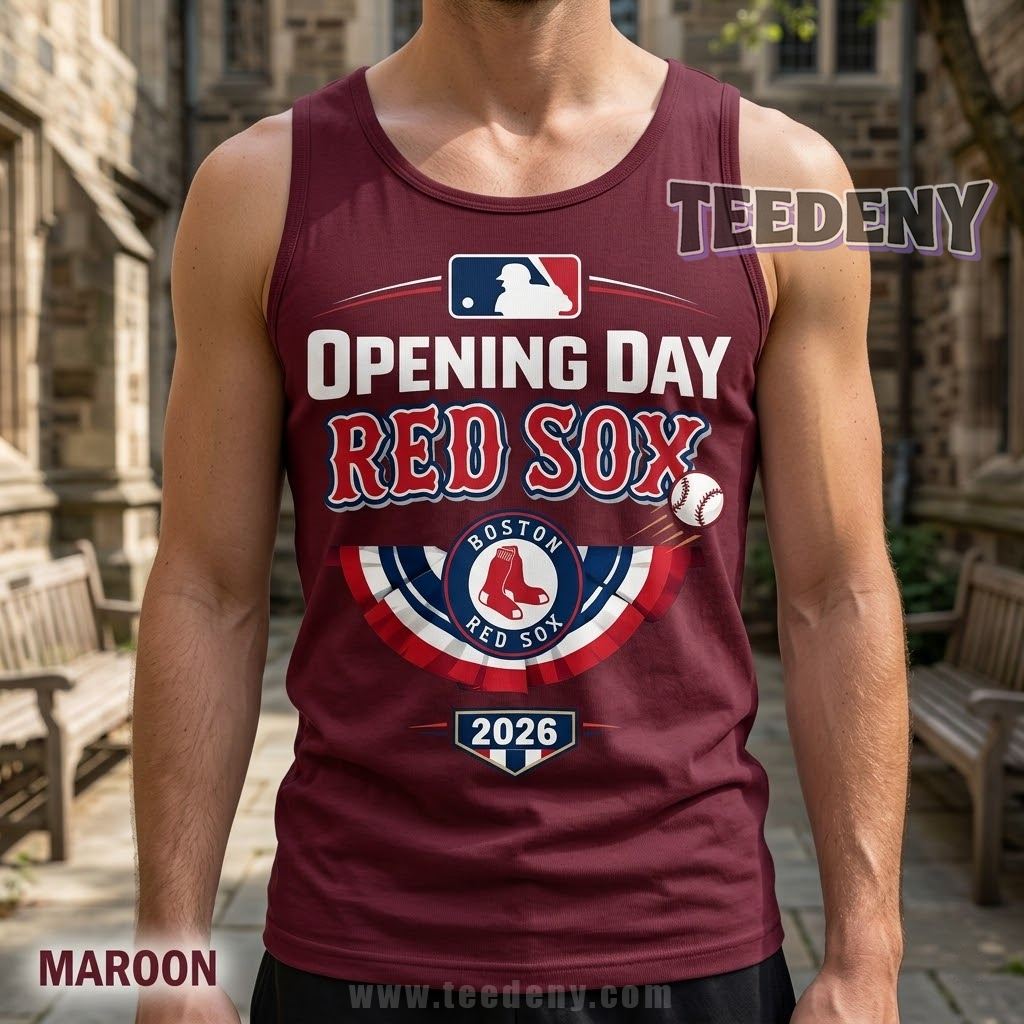 Boston Red Sox Opening Day Baseball 2026 Tanktop Boston Red Sox Opening Day Baseball 2026 Tanktop