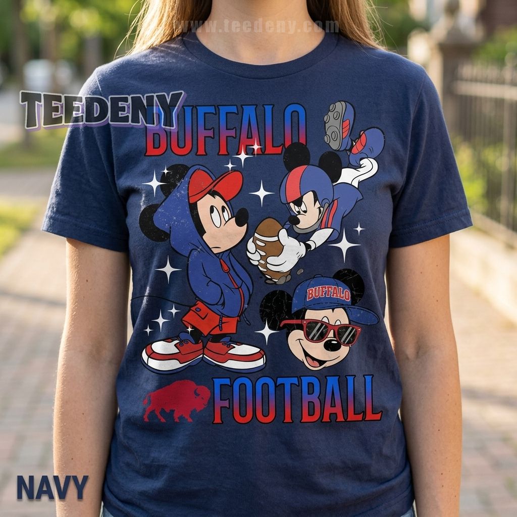 Buffalo Bills And Mickey Shirt For Teen