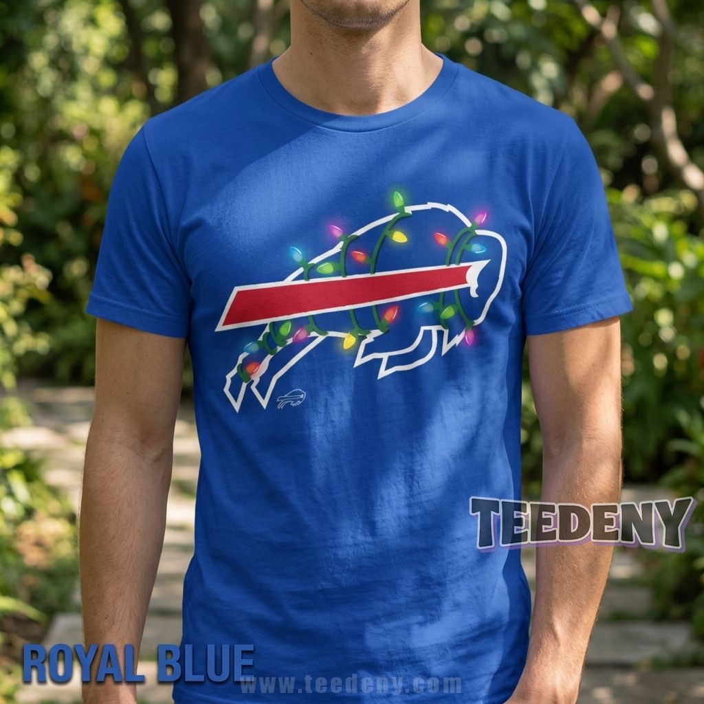 Buffalo Bills Christmas Lights Shirt