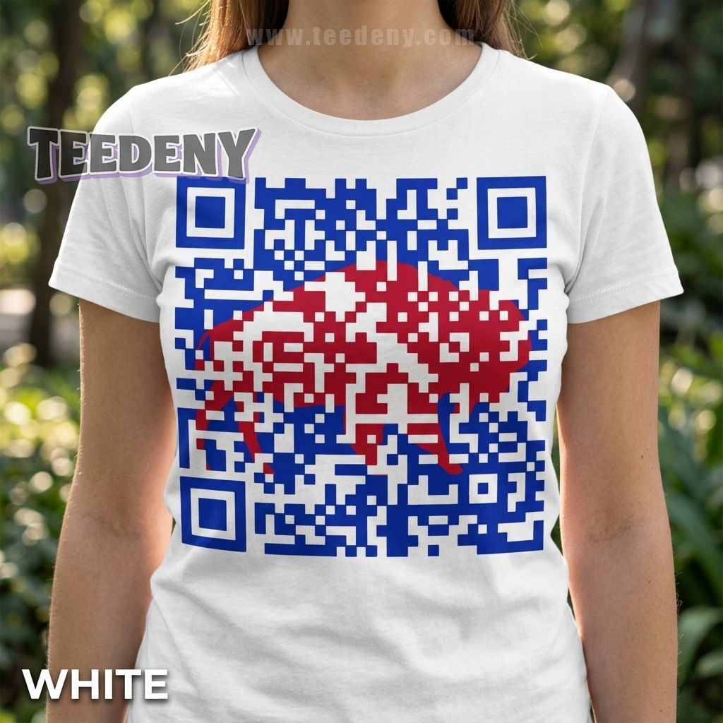 Buffalo Bills Qr Code Shout Shirt