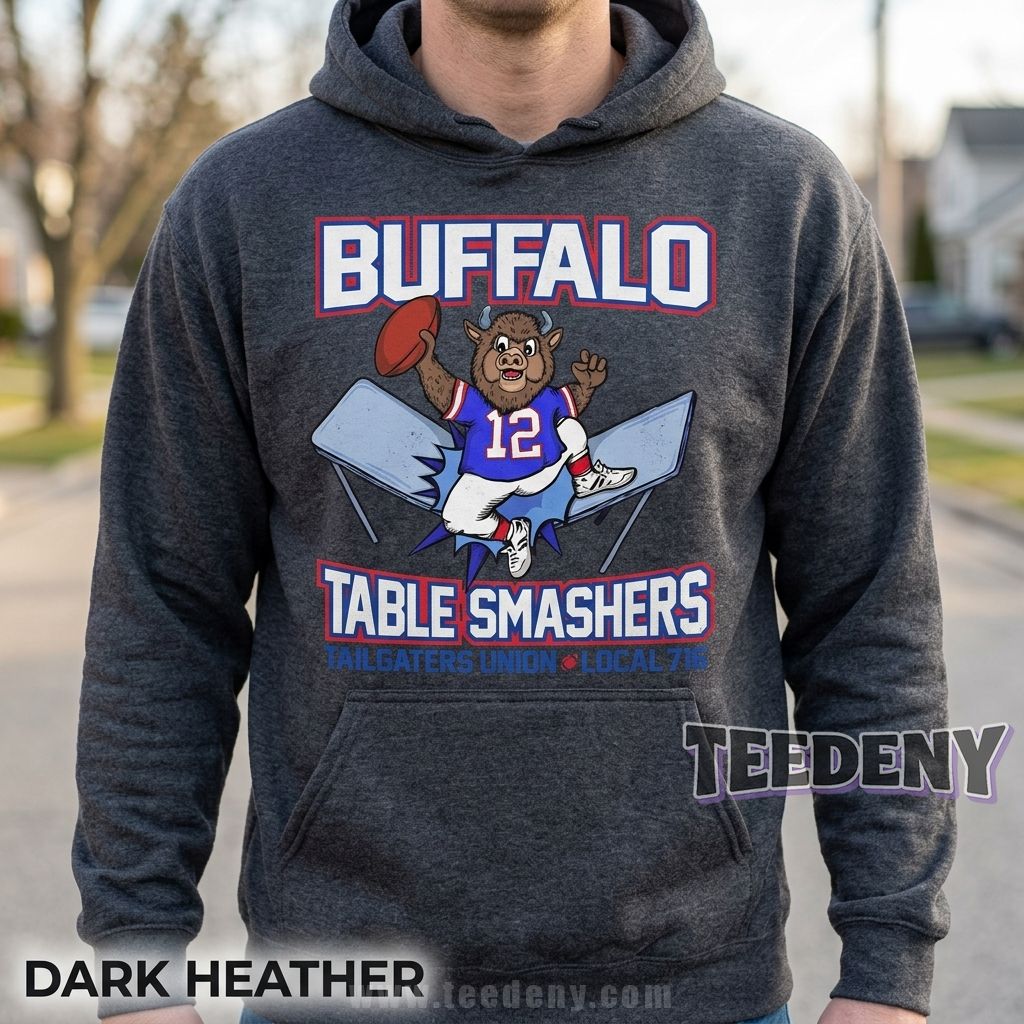 Buffalo Bills Smashing Table Hoodie For Fans Buffalo Bills Smashing Table Hoodie For Fans