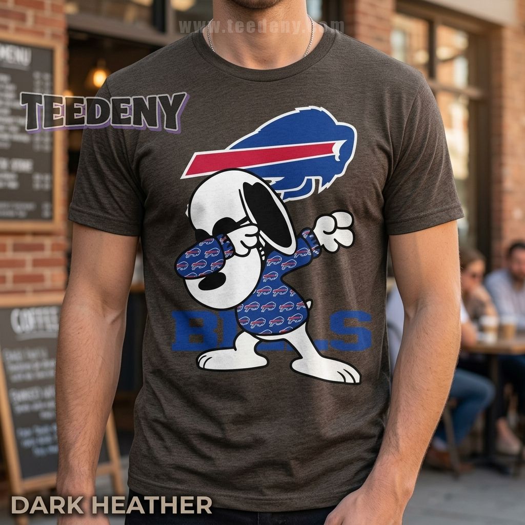 Buffalo Bills Snoopy Dabbing Funny Football Fan Shirt