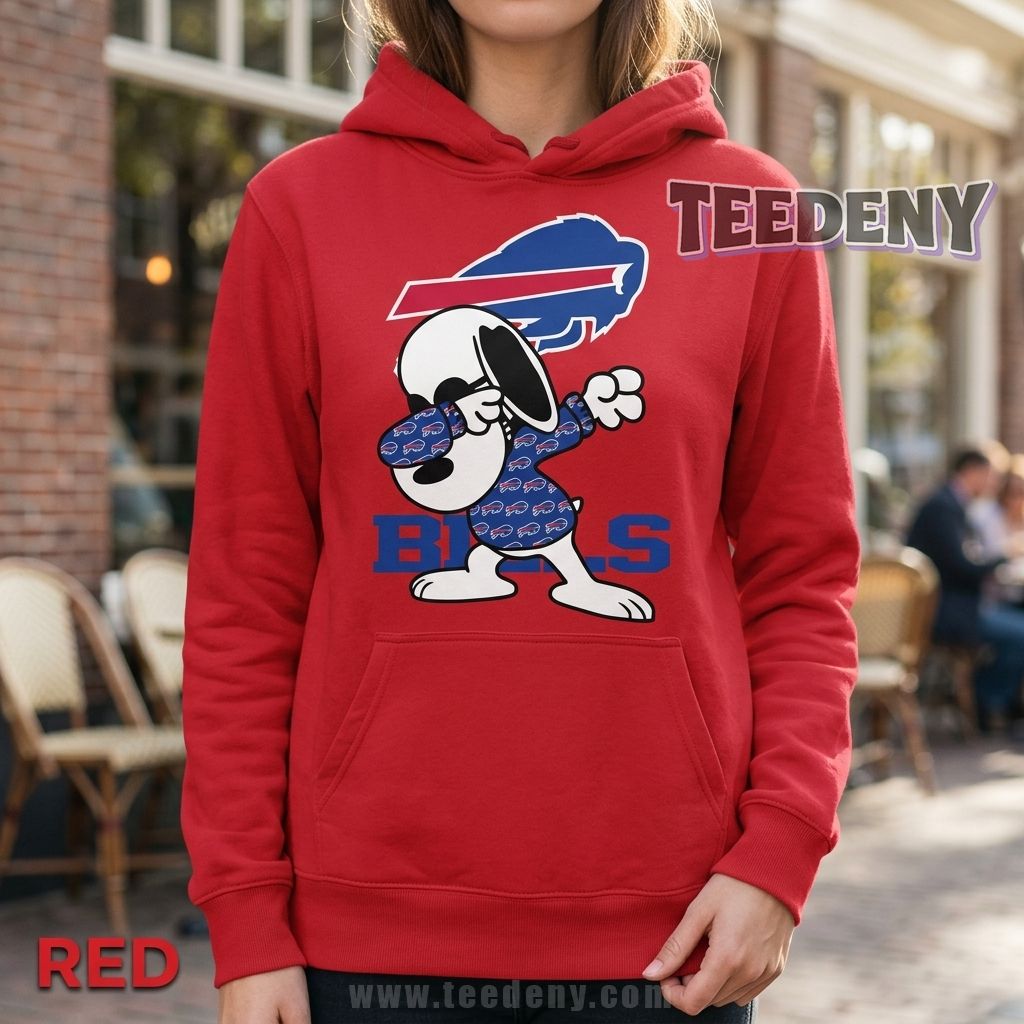 Buffalo Bills Snoopy Dabbing Funny Football Fan Hoodie Buffalo Bills Snoopy Dabbing Funny Football Fan Hoodie