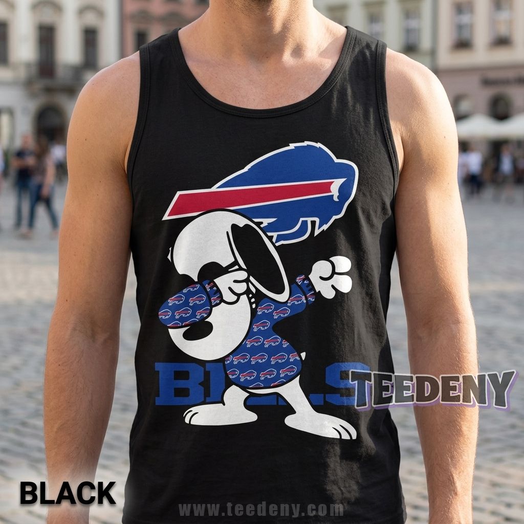 Buffalo Bills Snoopy Dabbing Funny Football Fan Tanktop Buffalo Bills Snoopy Dabbing Funny Football Fan Tanktop