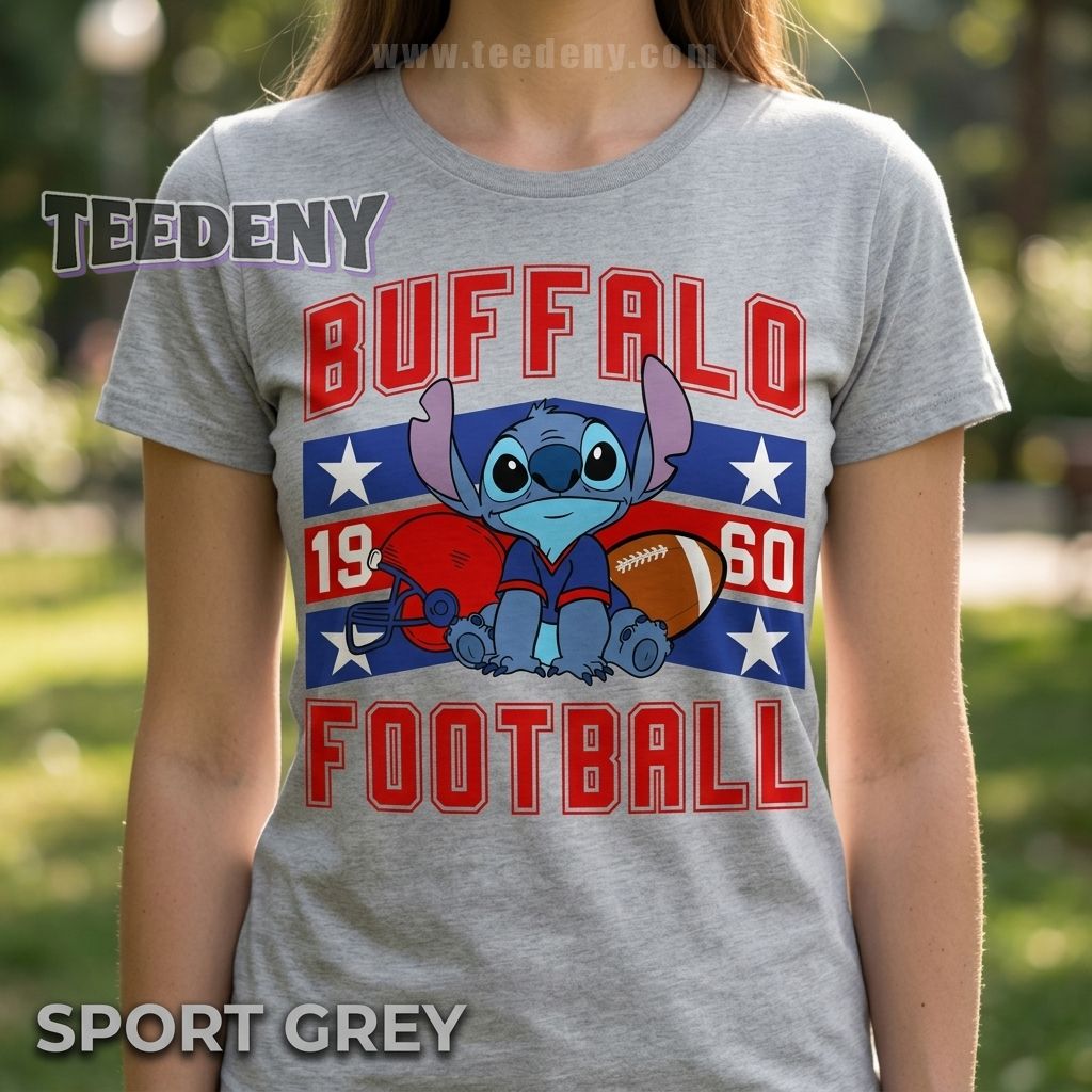 Buffalo Bills Stitch Graphic Shirt