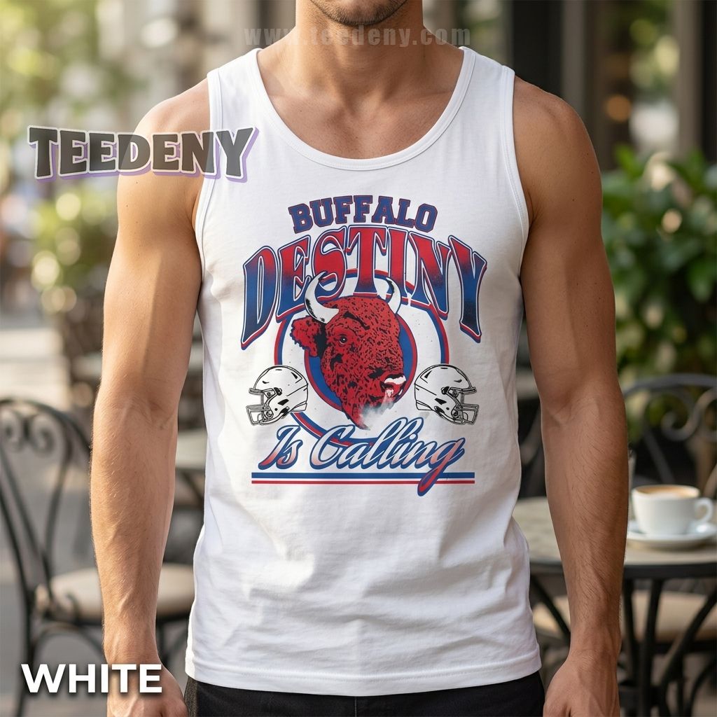 Buffalo Destiny Is Calling Retro Tanktop Buffalo Destiny Is Calling Retro Tanktop