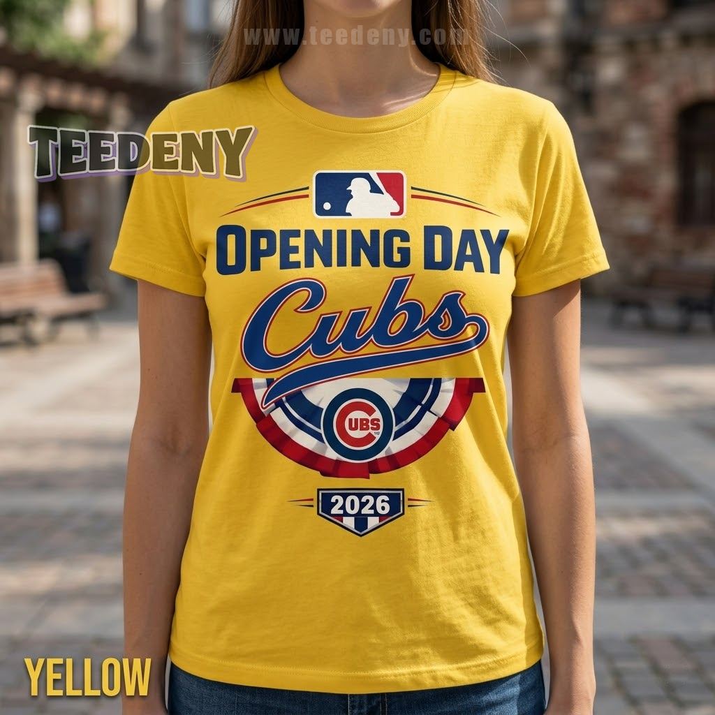 Chicago Cubs Opening Day 2026 Shirt