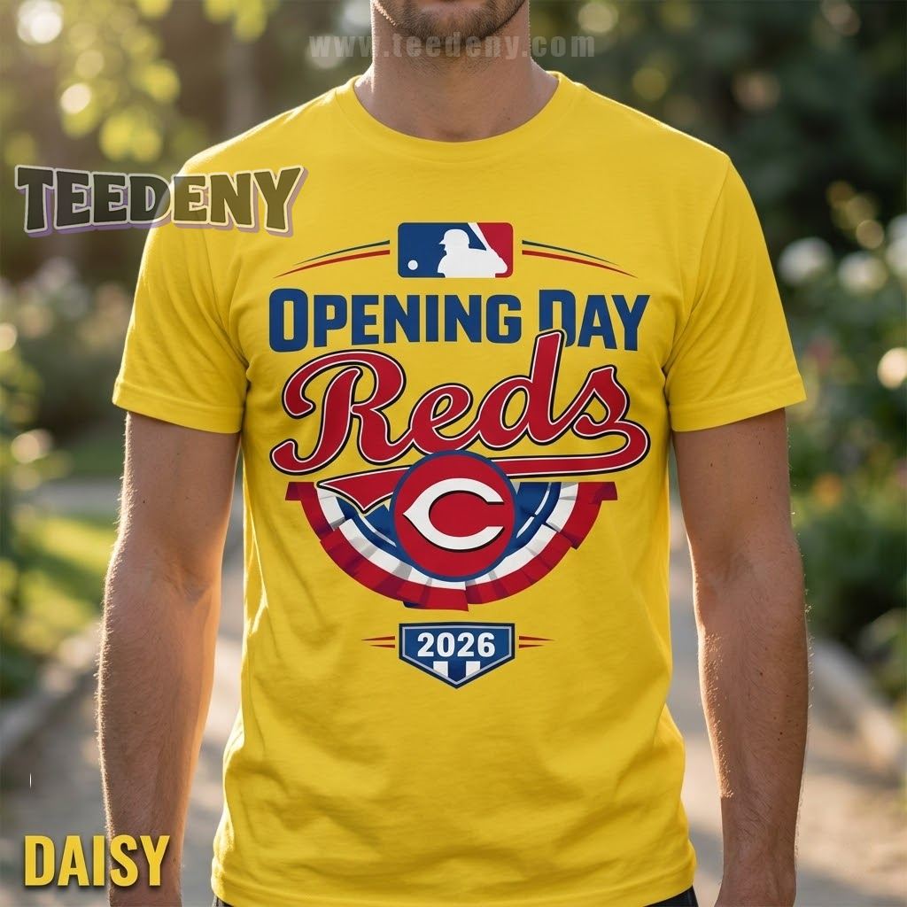 Cincinnati Reds Opening Day Baseball 2026 Tee