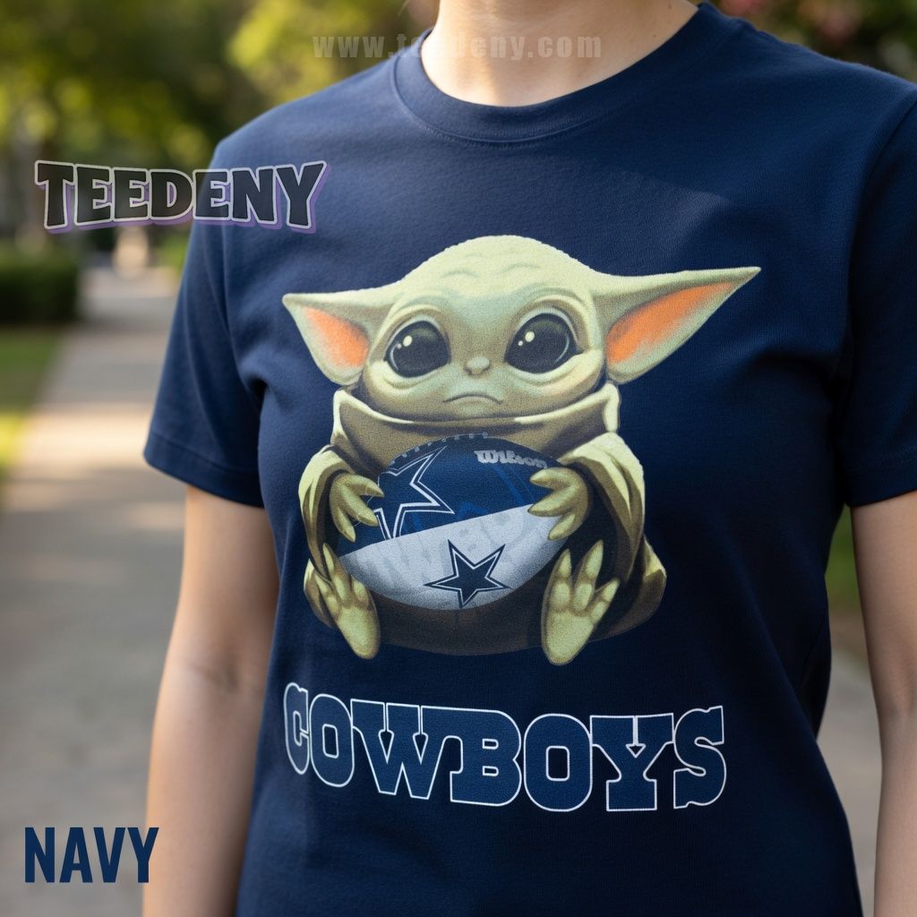 Dallas Cowboys Baby Yoda Shirt
