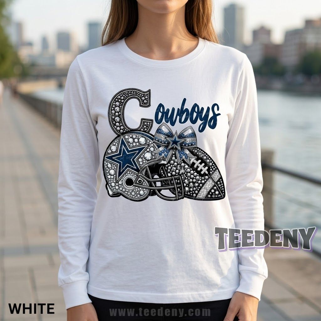 Dallas Cowboys Bling Unisex Long Sleeve Dallas Cowboys Bling Unisex Long Sleeve