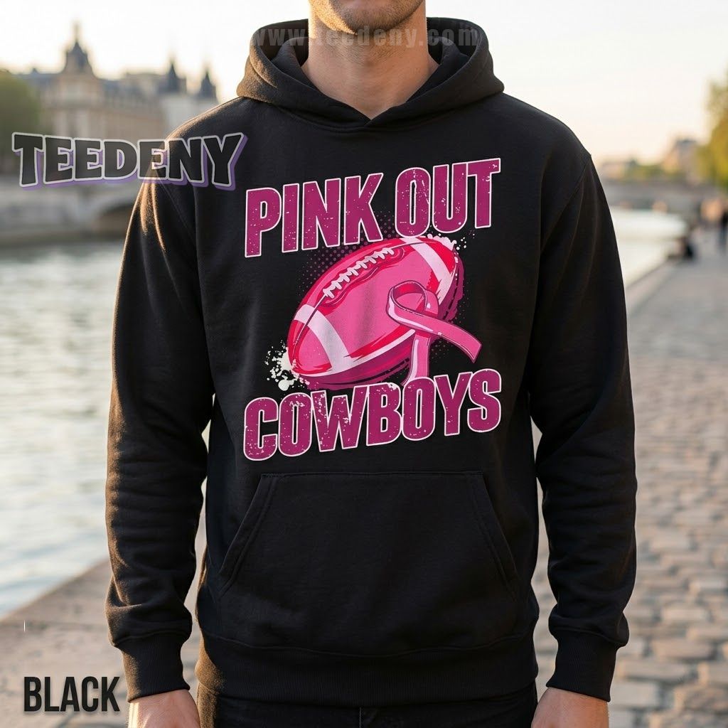 Dallas Cowboys Intercept Cancer Pink Out Hoodie Dallas Cowboys Intercept Cancer Pink Out Hoodie