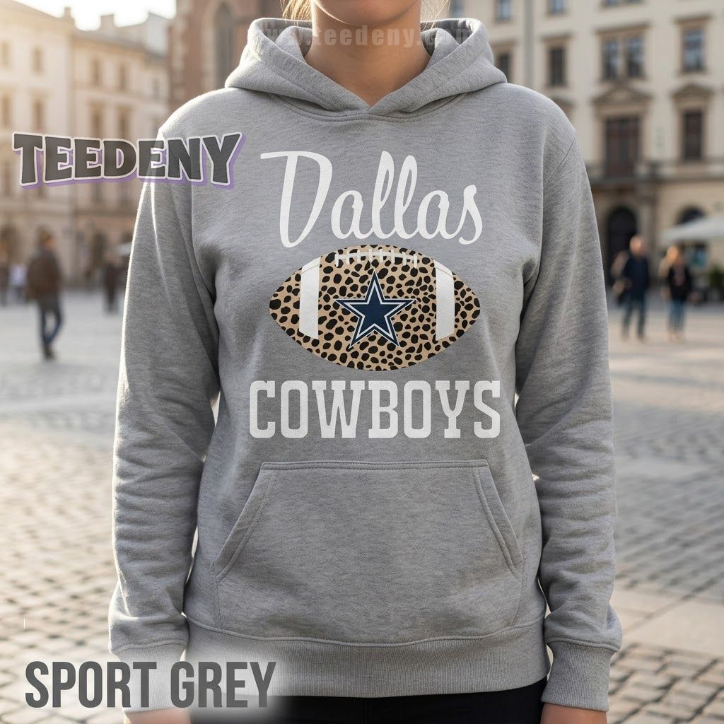 Dallas Cowboys Leopard Hoodie For Teen Dallas Cowboys Leopard Hoodie For Teen