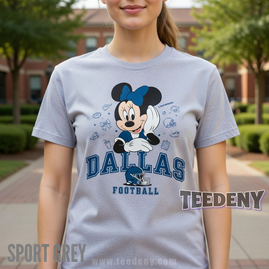 Dallas Cowboys Minnie Mouse Shirt