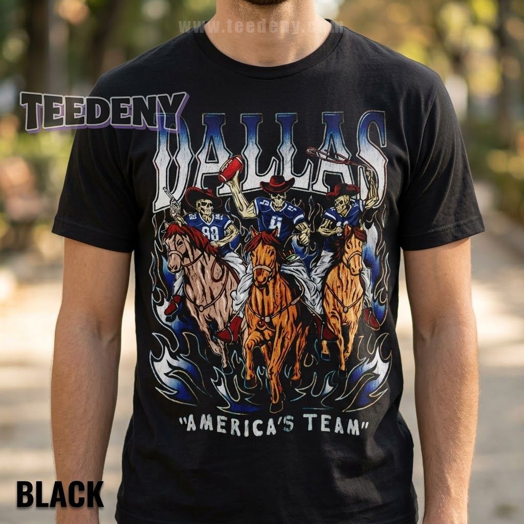 Dallas Cowboys Skeleton Shirt America’s Team