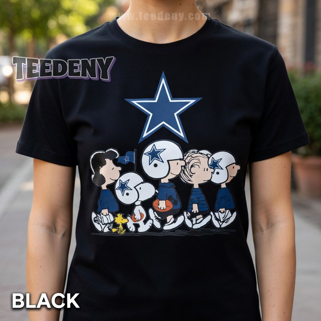 Dallas Cowboys Snoopy And Friend Shirt