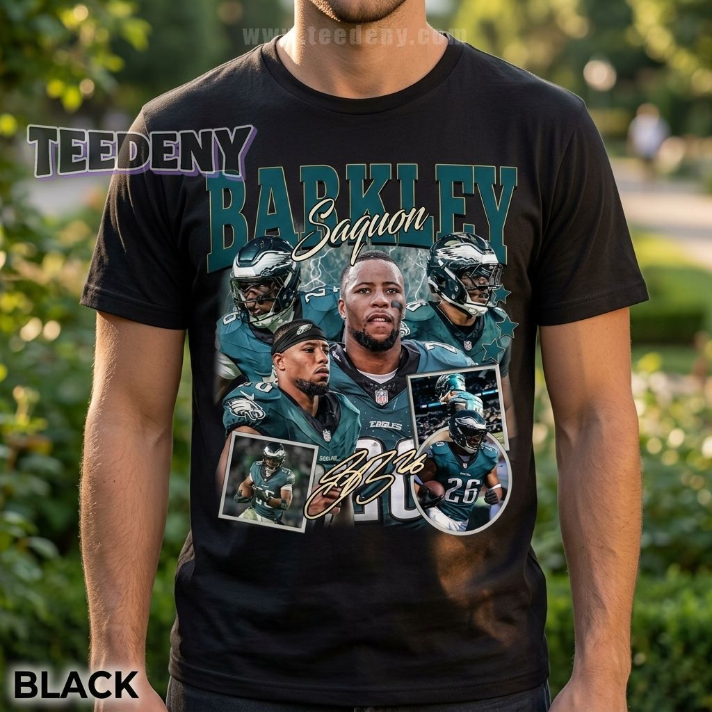 Eagles Saquon Barkley Shirt Philadelphia Apparel Team