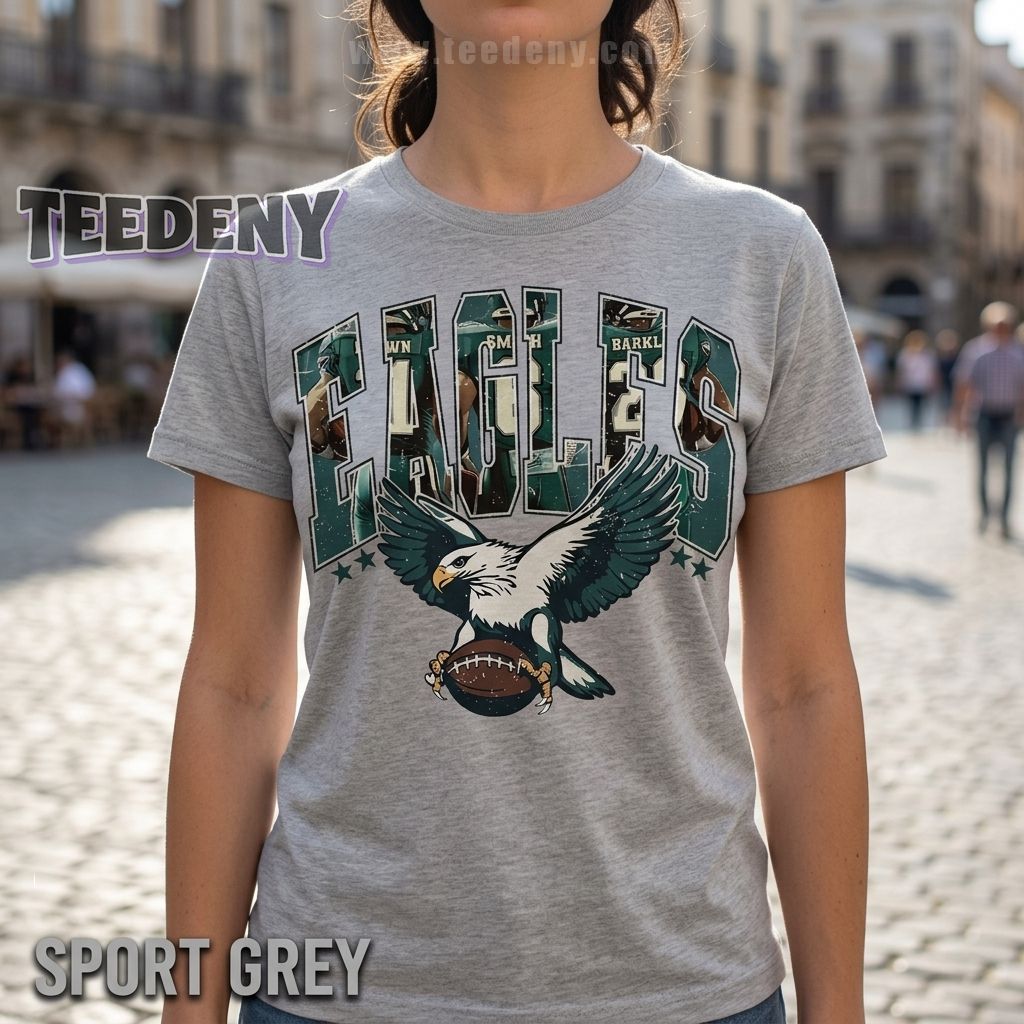 Flying Philadelphia Eagle Graphic Shirt