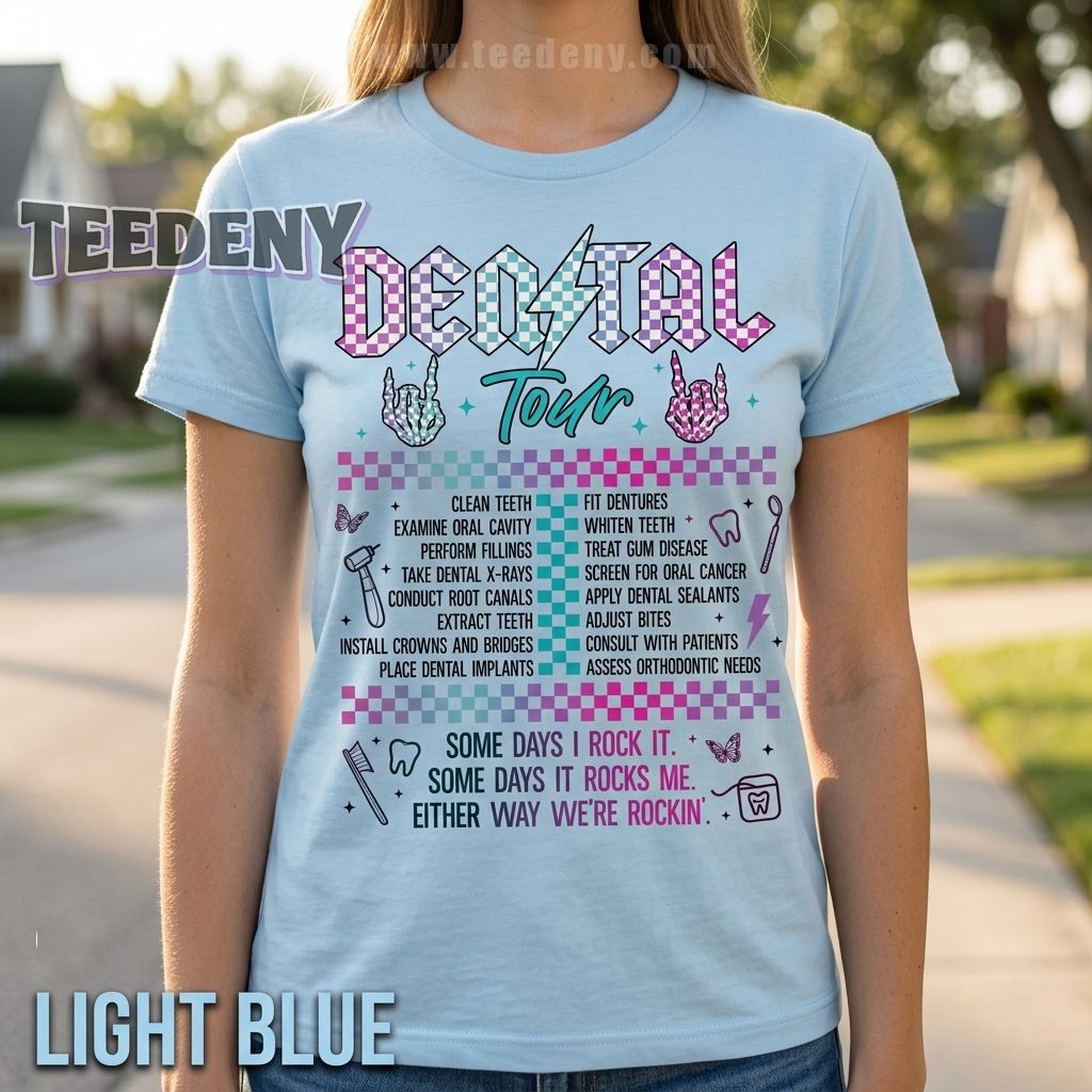 Funny Dental Tour Shirt for Dental Professionals