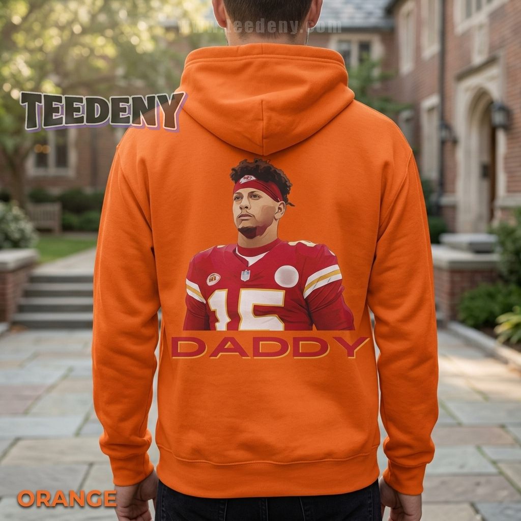 Funny Mahomes Hoodie Kansas City Daddy Gift Funny Mahomes Hoodie Kansas City Daddy Gift