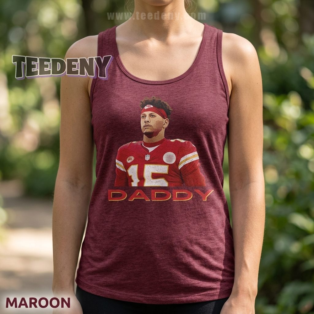 Funny Mahomes Tanktop Kansas City Daddy Gift Funny Mahomes Tanktop Kansas City Daddy Gift