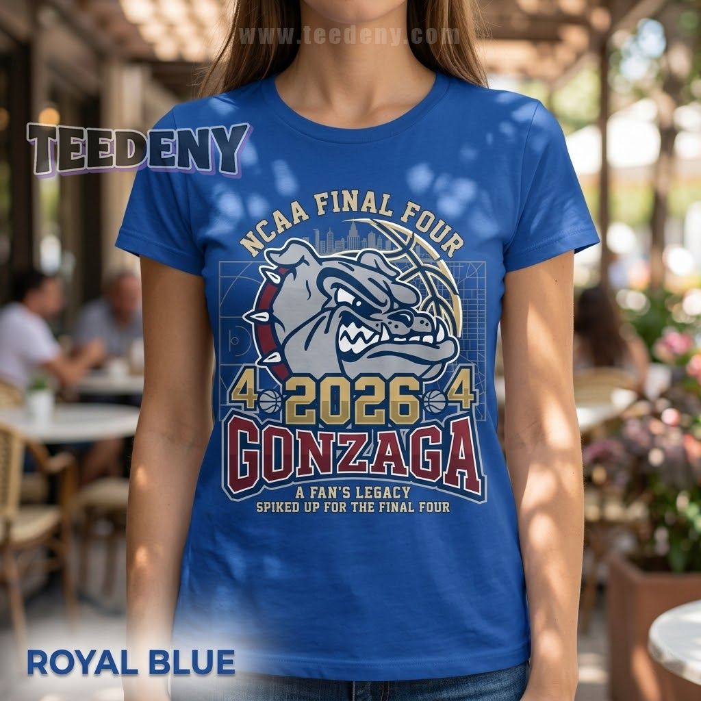 Gonzaga Bulldogs Final Four 2026 Shirt