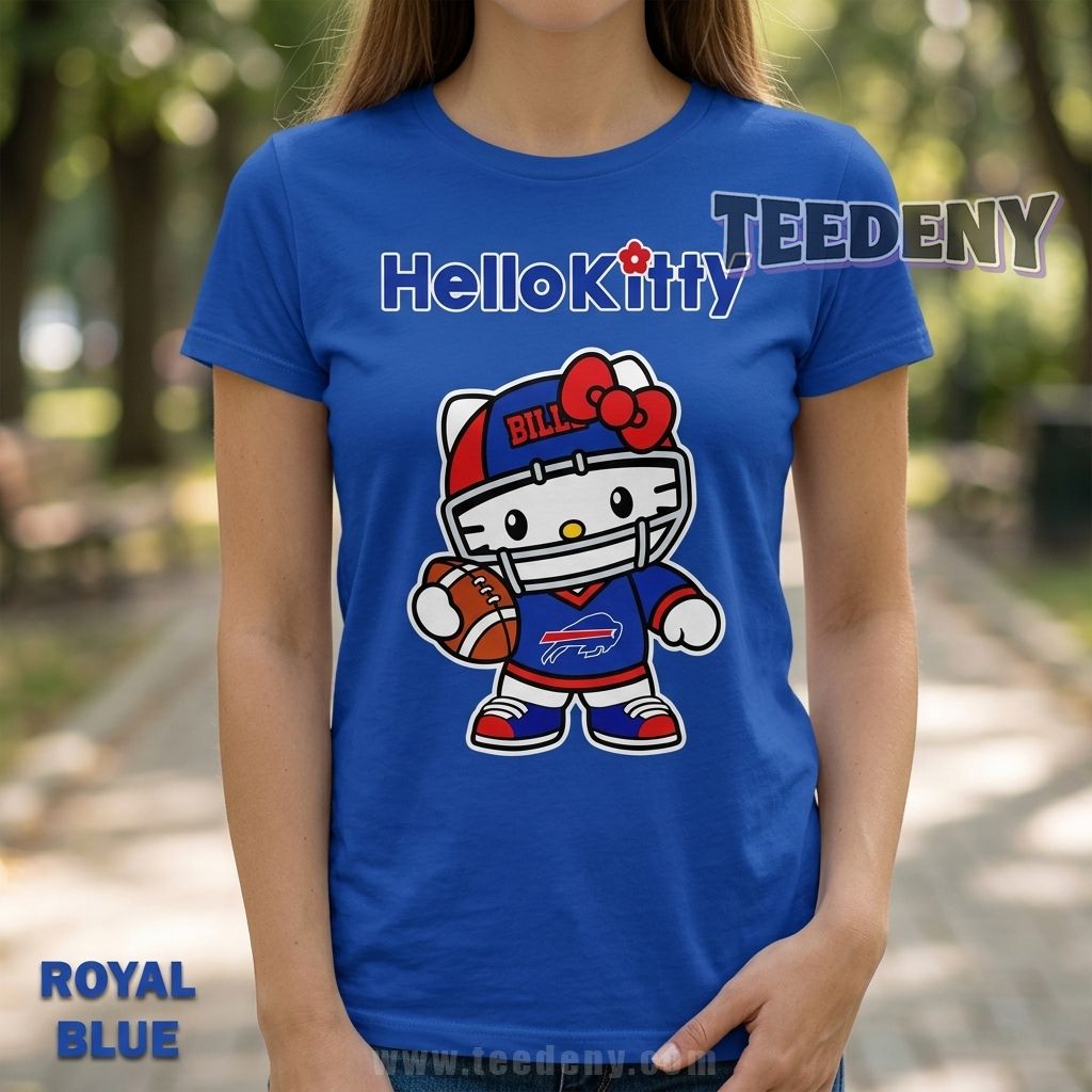 Hello Kitty Buffalo Bills Graphic Shirt