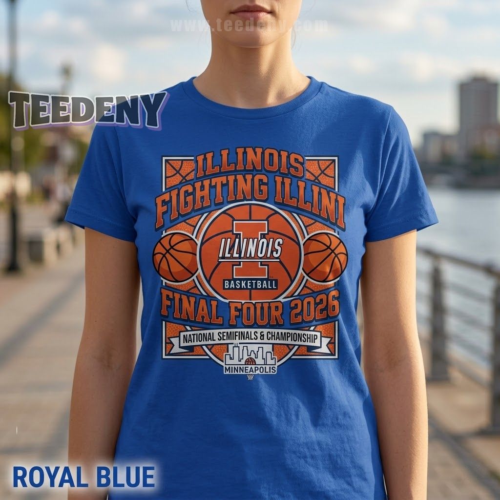 Illinois Fighting Illini Final Four 2026 Shirt