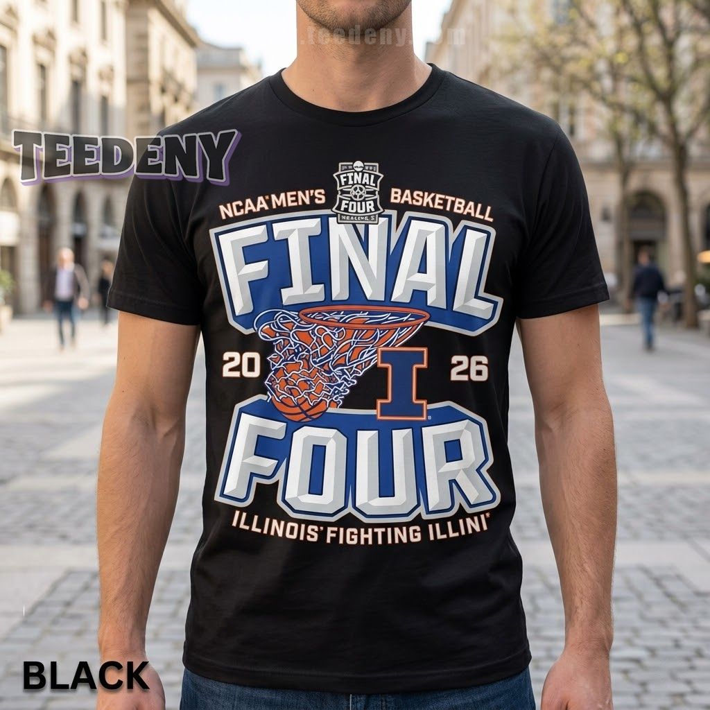 Illinois Fighting Illini Final Four Bound 2026 March Madness Shirt