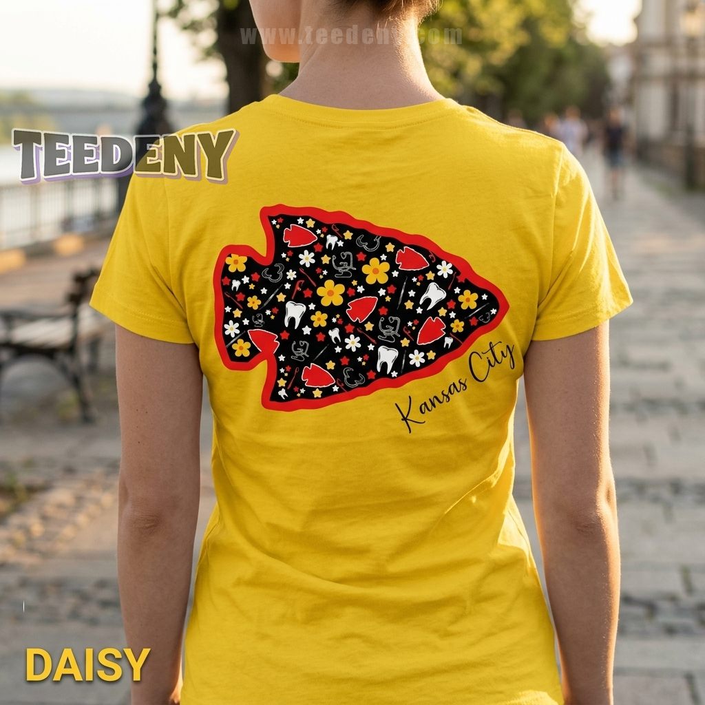 Kansas City Chiefs Dental Shirt Funny Hygienist Game Day