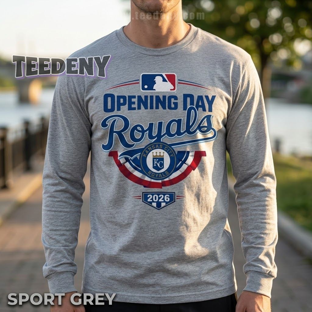 Kansas City Royals Opening Day 2026 Long Sleeve Kansas City Royals Opening Day 2026 Long Sleeve
