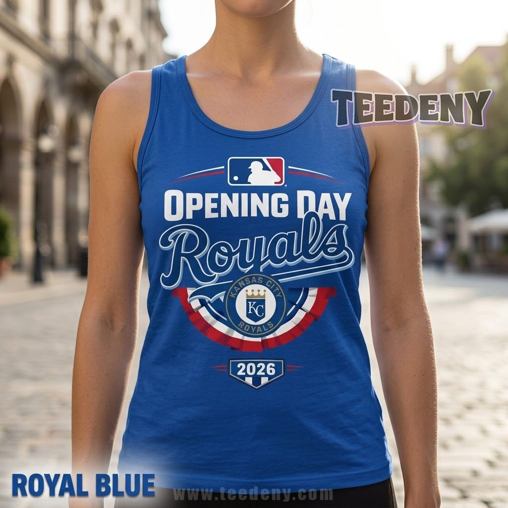 Kansas City Royals Opening Day 2026 Tanktop Kansas City Royals Opening Day 2026 Tanktop