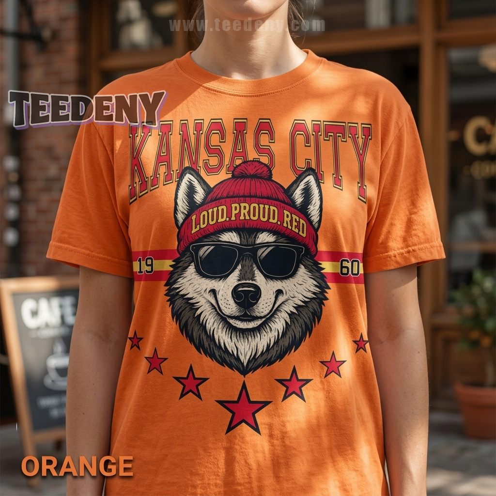 Kansas City Wolf Vintage Shirt KC Football Fan Game Day Gift