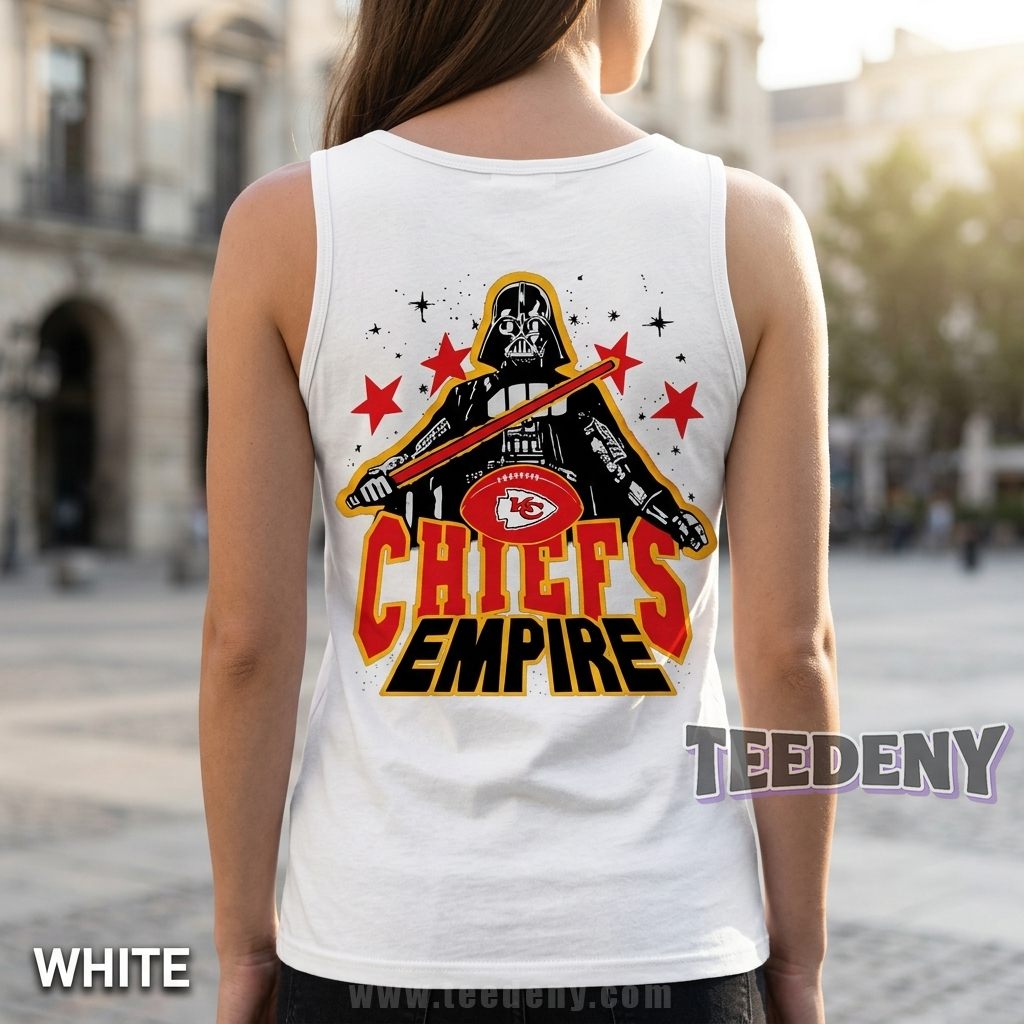 KC Chiefs Darth Vader Tanktop For Men KC Chiefs Darth Vader Tanktop For Men