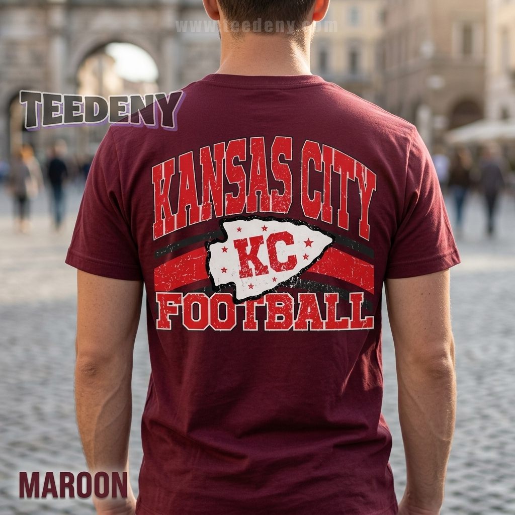 KC Chiefs Football Vintage Retro T-Shirt KC Chiefs Football Vintage Retro T-Shirt