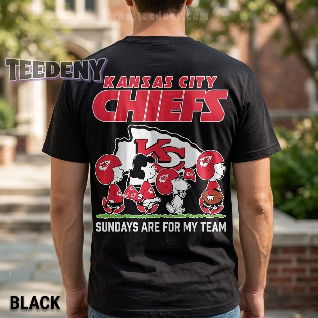 KC Chiefs Sunday Peanuts Game Day Shirt Weekend Football Outfit