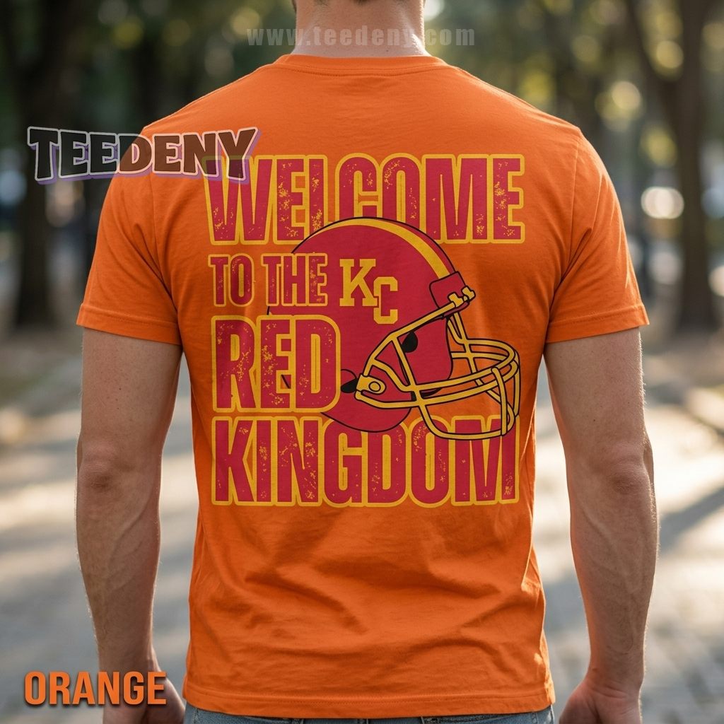 Kc Chiefs Youth Shirt Welcome To The Red Kingdom