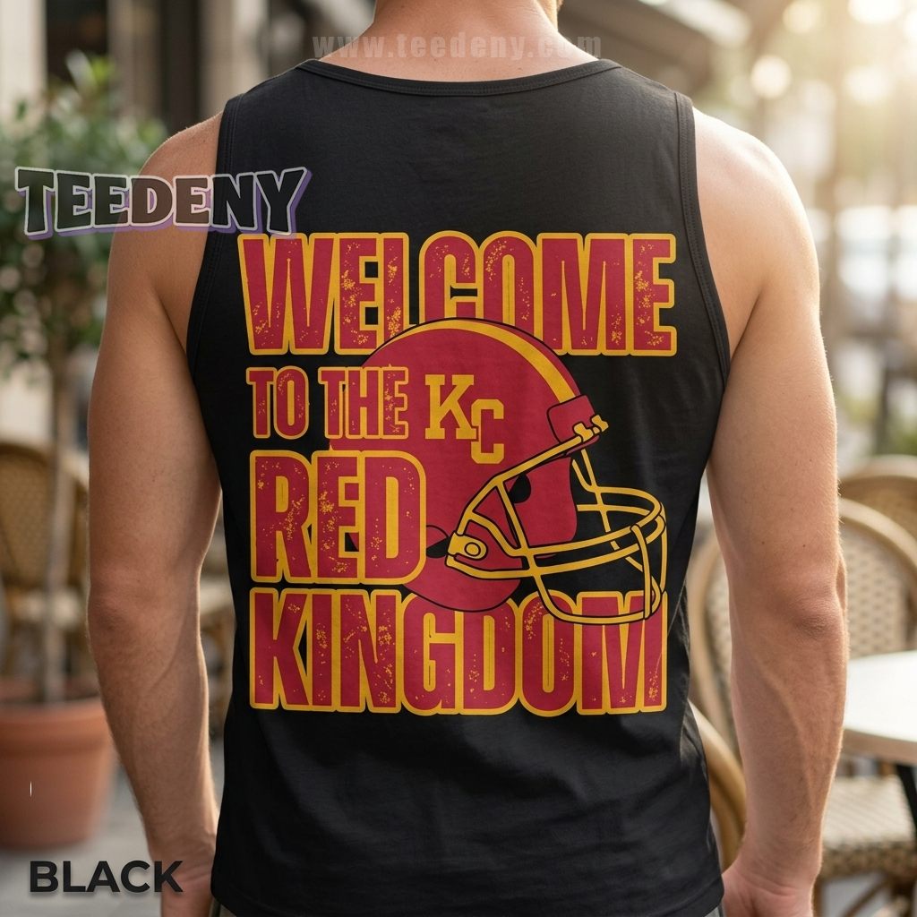 Kc Chiefs Youth Tanktop Welcome To The Red Kingdom Kc Chiefs Youth Tanktop Welcome To The Red Kingdom